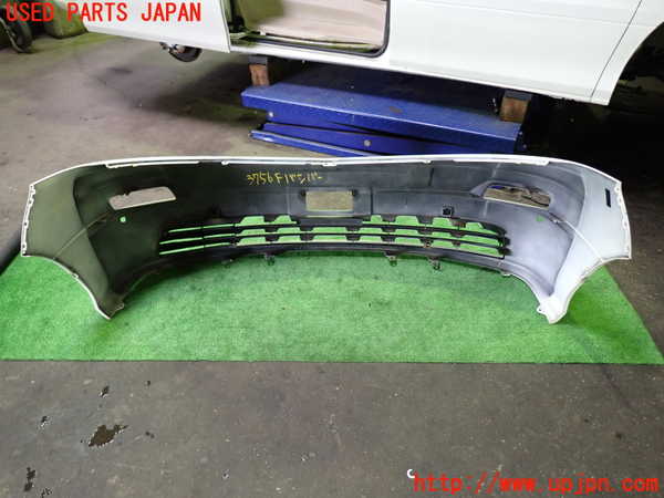 1UPJ-9237561010]アルファードG(ANH10W)フロントバンパー 中古_4