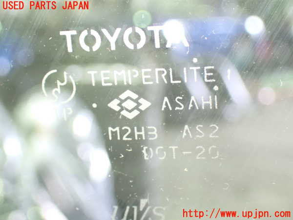 1UPJ-9237561200]アルファードG(ANH10W)右フロント三角窓ガラス 中古(M2H3)_2