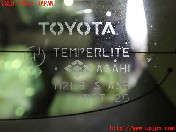 1UPJ-9237561382]アルファードG(ANH10W)左クォーターガラス 中古(M2L3)_2