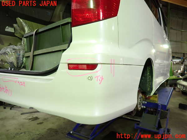 1UPJ-9237561610]アルファードG(ANH10W)リアバンパー 中古_2