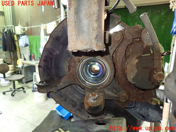 1UPJ-9237564295]アルファードG(ANH10W)左フロントナックルハブ 中古_2