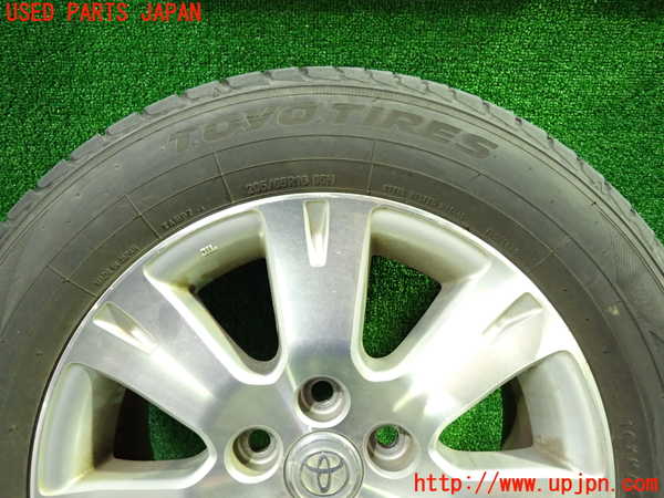 1UPJ-9237569031]アルファードG(ANH10W)タイヤ　ホイール　1本① 205/65R16 中古_2