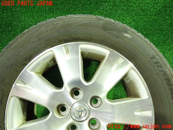 1UPJ-9237569034]アルファードG(ANH10W)タイヤ　ホイール　1本④ 205/65R16 中古_2