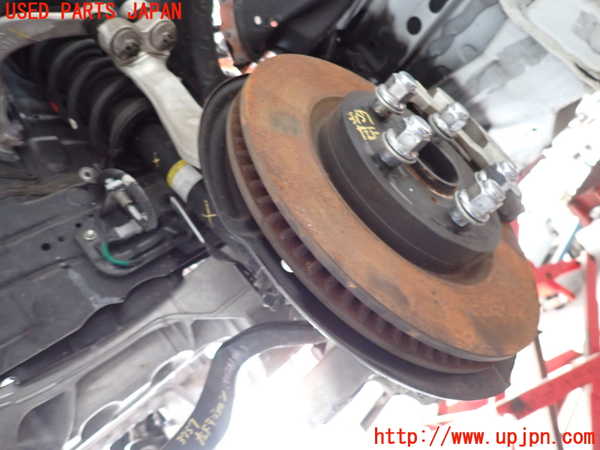 2UPJ-9237574295]クラウン ハイブリッド(AZSH20)左フロントナックルハブ 中古_4