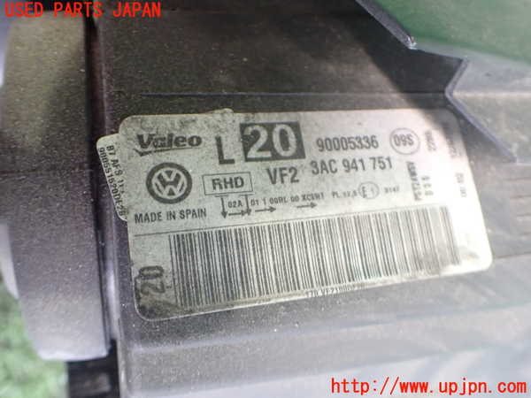 2UPJ-9237581132]VW パサート(Passat) ヴァリアント(Variant)(3CCAX)左ヘッドライト HID 中古_4