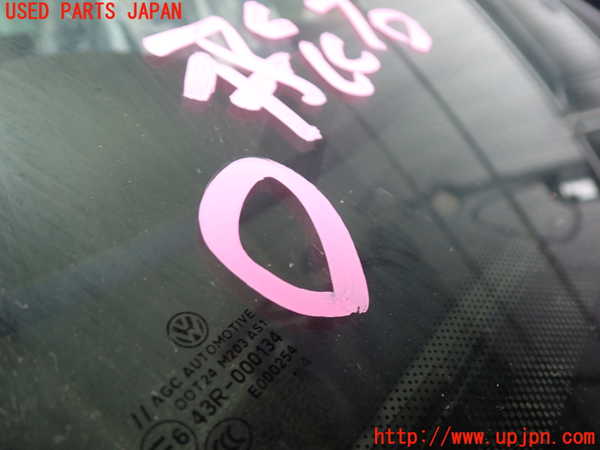 2UPJ-9237581195]VW パサート(Passat) ヴァリアント(Variant)(3CCAX)フロントガラス 中古 AGC M203 43R-000134_2