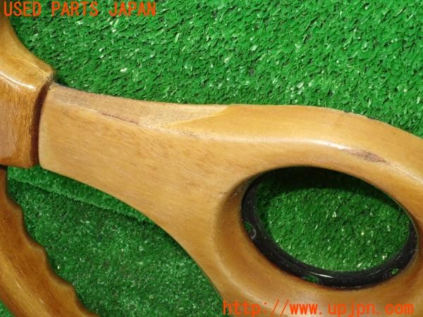 3UPJ=9237590617]セドリック 4ドアハードトップ(430)後期 Michelotti ミケロッティ ステアリング 310mm ウッド 旧車 希少 中古_3