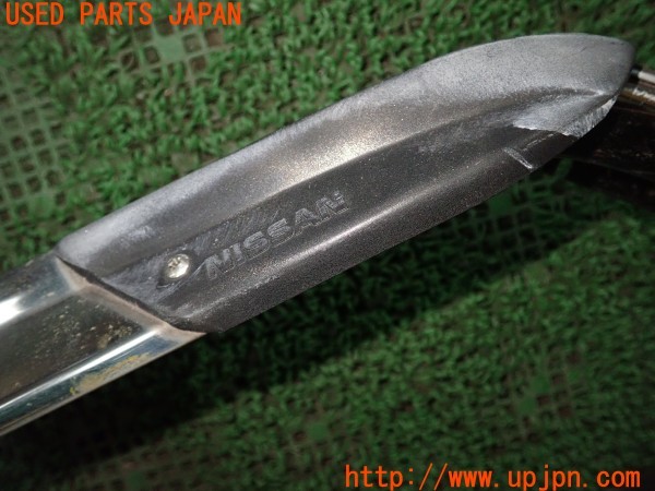 3UPJ=9237600012]グロリア シーマ タイプⅡ(FPAY31)純正 サイドバイザー ドアバイザー ドアモール サイドガラスモール付き 中古_5