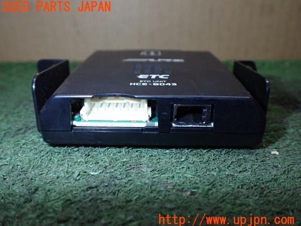 3UPJ=9237610503]アルファード ハイブリッド SR(AYH30W)前期 ALPINE アルパイン HCE-B043 ETC車載器 本体のみ 中古_4