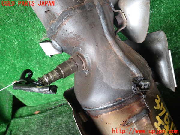 1UPJ-9237612041]アルファードハイブリッド(AYH30W)エキマニ1 触媒 マニバーター 中古_2