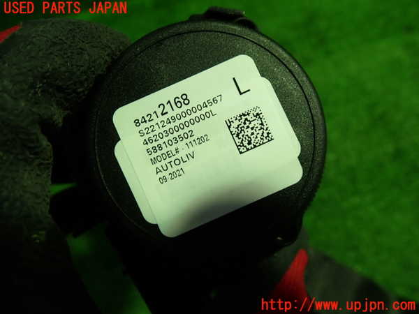 1UPJ-9237637185]キャデラック・XT5(C1UL)左2列目シートベルト 中古_2