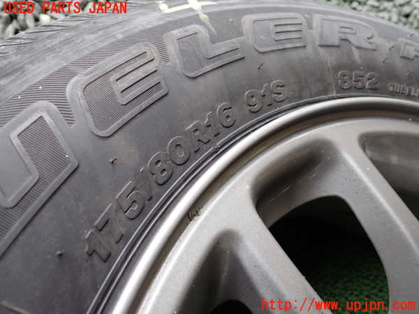 1UPJ-9237649034]ジムニー(JB64W)タイヤ　ホイール　1本④ 175/80R16 中古_2