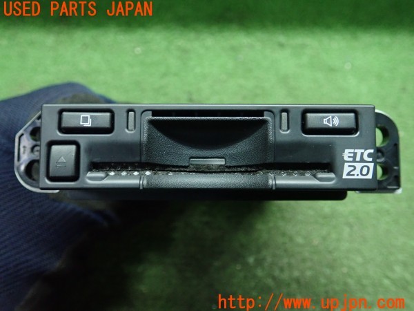 3UPJ=9237650503]カローラ ツーリング ハイブリッド(ZWE219W)純正ビルトイン 86980-30150 ETC車載器 ETC2.0 中古_3