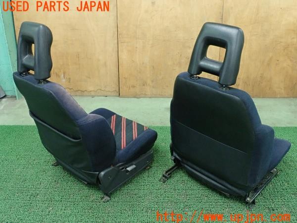 3UPJ=9237660609]スターレット Siリミテッド(EP71)純正 シートセット 運転席 助手席 中古_2