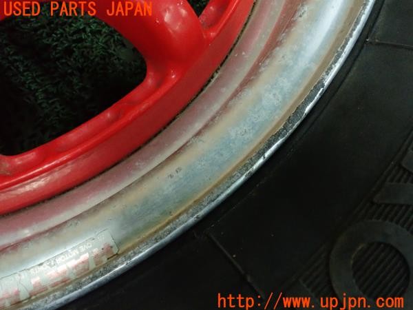 3UPJ=9237660915]スターレット Siリミテッド(EP71)タケウチプロジェクト スプリントハート ホイール 14×6.5J？ +40？ PCD100 4穴 4本 中古_5