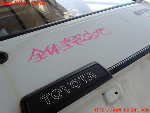 2UPJ-9237661566]スターレット(EP71)バックドア リアゲート ハッチ (43R-00033) 中古_4