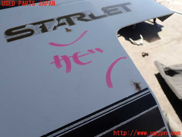 2UPJ-9237661566]スターレット(EP71)バックドア リアゲート ハッチ (43R-00033) 中古_5