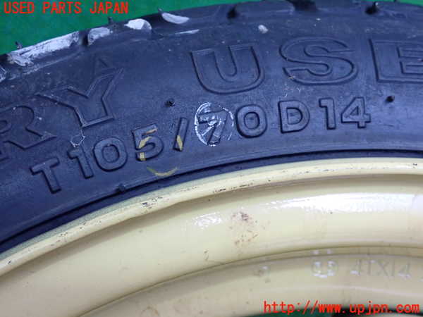 2UPJ-9237669601]スターレット(EP71)スペアタイヤ1 中古_3