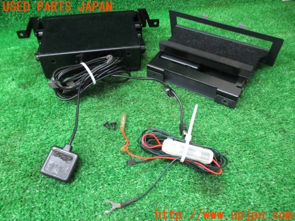 3UPJ=9237670503]ルノー カングー ゼン(KWH5F)ETC車載器 ブラケット 取付パネル付き 中古_3