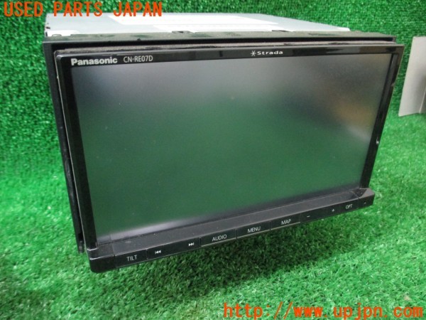 3UPJ=9237670506]ルノー カングー ゼン(KWH5F)Panasonic Strada パナソニック ストラーダ CN-RE07D SDナビ カーナビ 中古_3