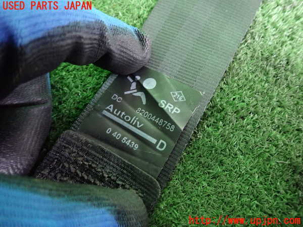 2UPJ-9237677045]ルノー・カングー(KWH5F)運転席シートベルト 中古_2