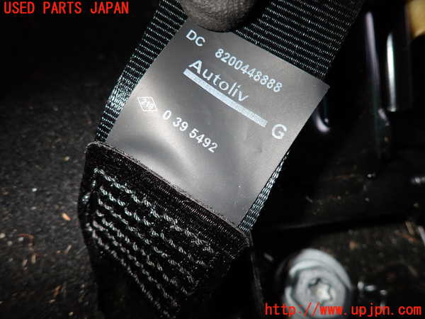 2UPJ-9237677185]ルノー・カングー(KWH5F)左2列目シートベルト 中古_2