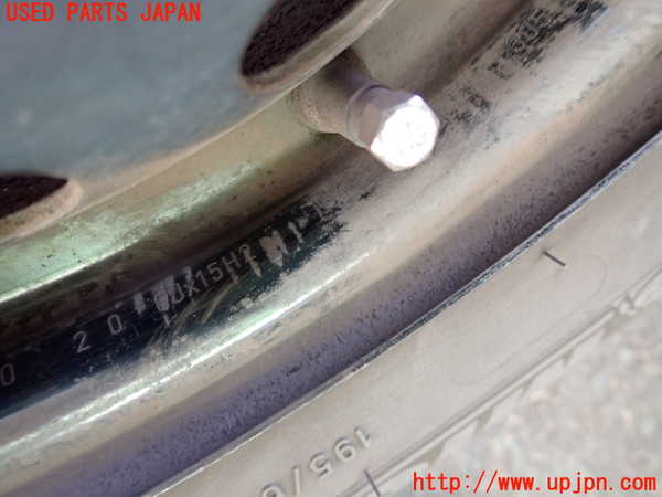 2UPJ-9237679028]ルノー・カングー(KWH5F)タイヤ　ホイール　1本③ 195/65R15 中古_3