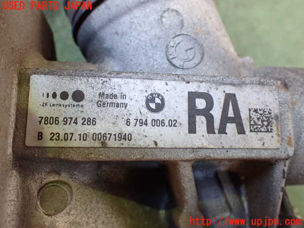 2UPJ-9237684235]BMW 320i ツーリング(US20)パワステギアボックス 中古_2