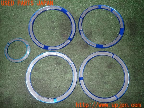 3UPJ=9237690001]BMW アクティブハイブリッド3 ラグジュアリー(3F30 F30)社外 ドアスピーカーリム ステアリングロゴリム ベゼルリング 中古_5