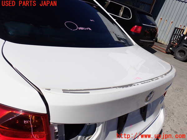 2UPJ-9237691500]BMW アクティブハイブリッド3(AH3)(3F30)トランク 中古 (F30)_2