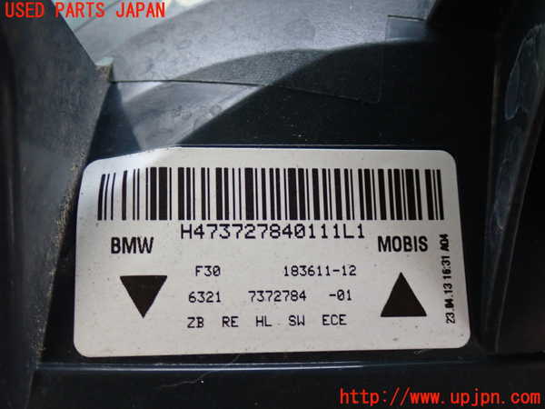 2UPJ-9237691530]BMW アクティブハイブリッド3(AH3)(3F30)右テールランプ 中古 (F30)_3