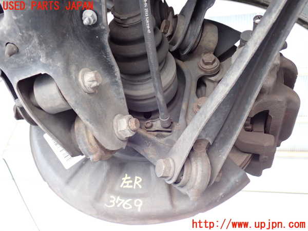 2UPJ-9237694305]BMW アクティブハイブリッド3(AH3)(3F30)左リアナックルハブ 中古 (F30)_2