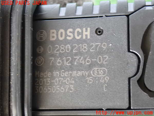 2UPJ-9237696320]BMW アクティブハイブリッド3(AH3)(3F30)エアフロメーター (エアマスセンサー) 中古 (F30)_4