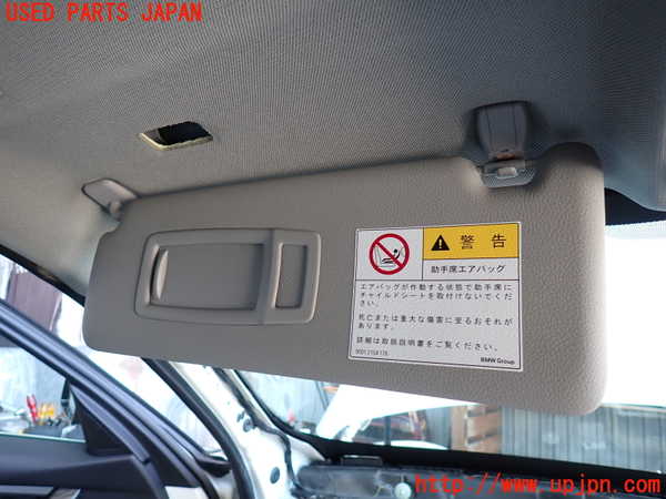 2UPJ-9237697630]BMW アクティブハイブリッド3(AH3)(3F30)室内サンバイザー左側 中古 (F30)_2