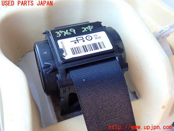 2UPJ-9237697135]BMW アクティブハイブリッド3(AH3)(3F30)真中2列目シートベルト 中古 (F30)_2