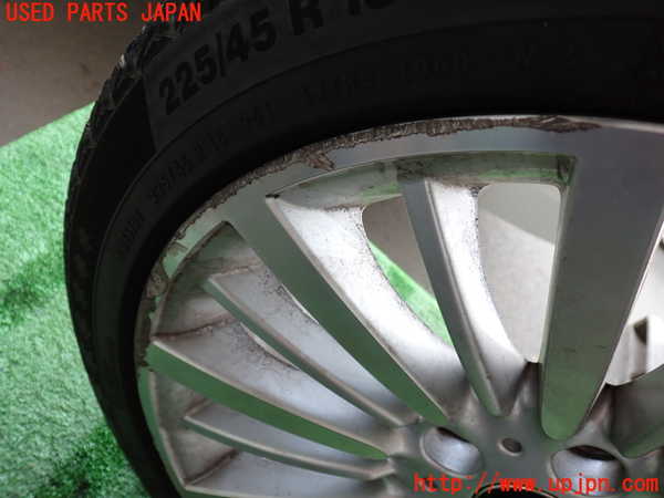 2UPJ-9237699041]BMW アクティブハイブリッド3(AH3)(3F30)タイヤ　ホイール　1本① 225/45R18 中古 (F30)_3