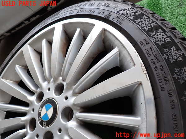 2UPJ-9237699044]BMW アクティブハイブリッド3(AH3)(3F30)タイヤ　ホイール　1本④ 225/45R18 中古 (F30)_2