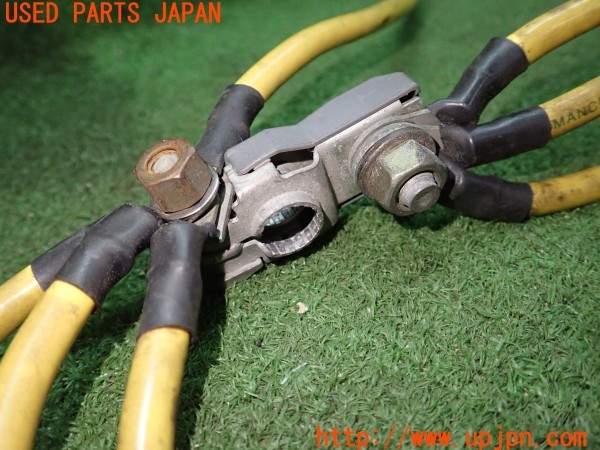 3UPJ=9237700508]アルテッツァ AS200 Lエディション(GXE10)前期 AMON エーモン 8sp アーシングケーブル 社外 バッテリーターミナル付き 中古_4