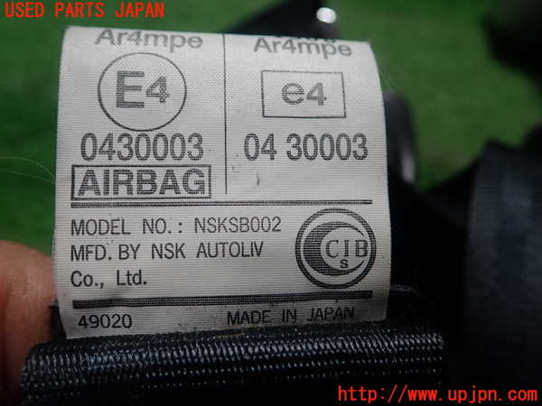 1UPJ-9237707045]アルテッツァ(GXE10)運転席シートベルト 中古_3