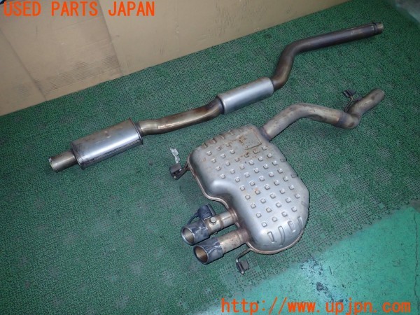 3UPJ=9237710152]BMW X1 xDrive 20i xライン(VL20 E84)後期 純正 マフラー 2分割カット 中古_2