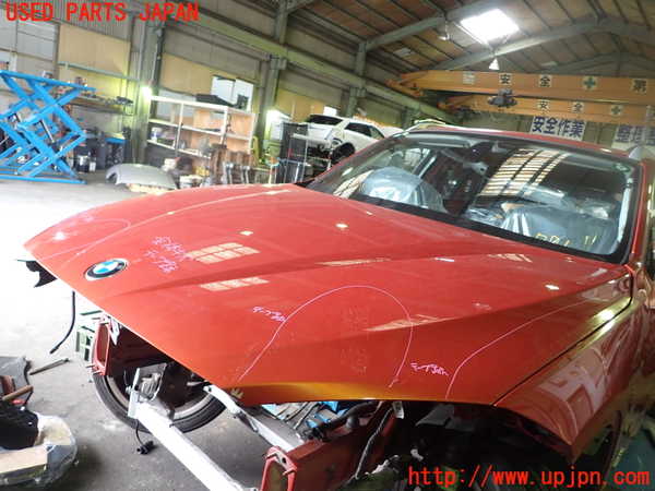 1UPJ-9237711060]BMW X1(VL20 E84)ボンネットフード 中古_4