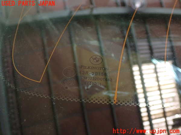 1UPJ-9237711566]BMW X1(VL20 E84)バックドア リアゲート ハッチ 中古 PILKINGTON 43R-001583_4