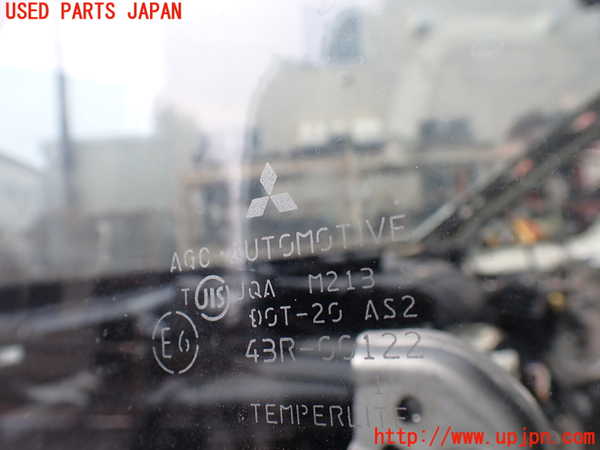1UPJ-9237731202]デリカD：5(CV1W)左フロント三角窓ガラス 中古 AGC M213 43R-00122_2