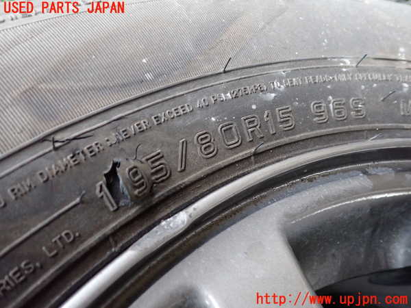 1UPJ-9237759027]ジムニー シエラ(JB74W)タイヤ　ホイール　1本② 195/80R15 中古_2