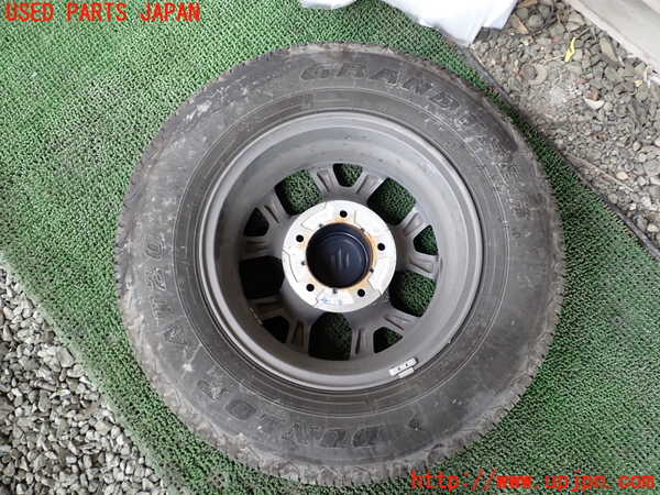 1UPJ-9237759027]ジムニー シエラ(JB74W)タイヤ　ホイール　1本② 195/80R15 中古_4