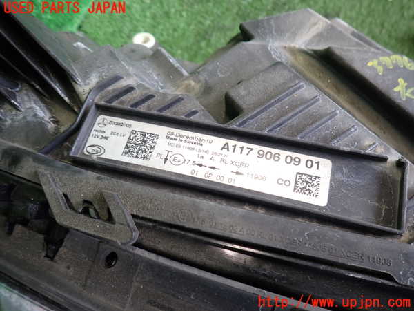 2UPJ-9237761130]ベンツ CLA180 C117(117342)右ヘッドライト LED 中古_3