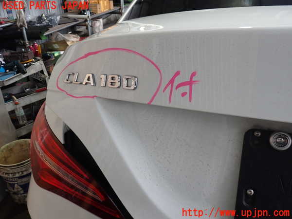 2UPJ-9237761500]ベンツ CLA180 C117(117342)トランク 中古_4