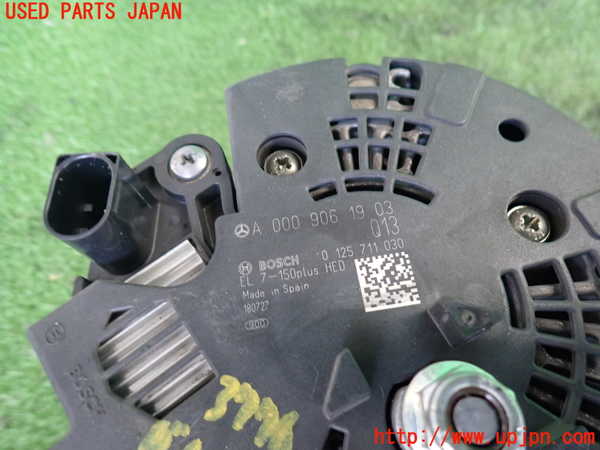 2UPJ-9237766015]ベンツ CLA180 C117(117342)オルタネーター(ダイナモ) 中古_3
