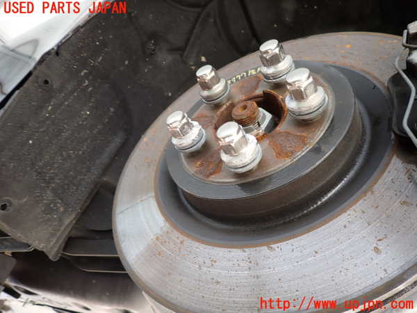 2UPJ-9237774305]ジャガー・XE(JA2ND)左リアナックルハブ 中古_2