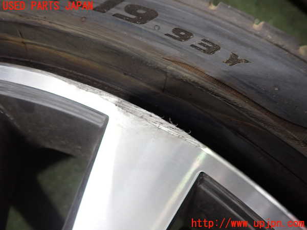 2UPJ-9237779049]ジャガー・XE(JA2ND)タイヤ　ホイール　1本④ 225/40R19 中古_2
